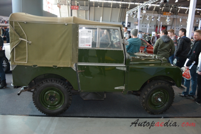 Land Rover Series 1 1948-1958 (1953 Land Rover 80 off-road 2d), right side view