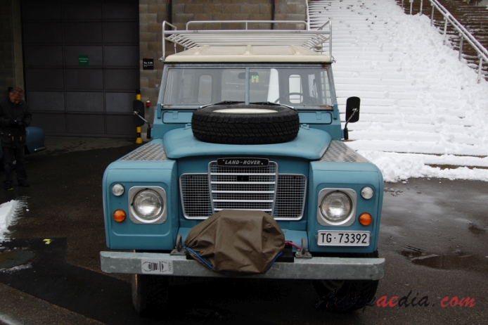 Land Rover Series 3 1971-1985 (off-road 3d), front view