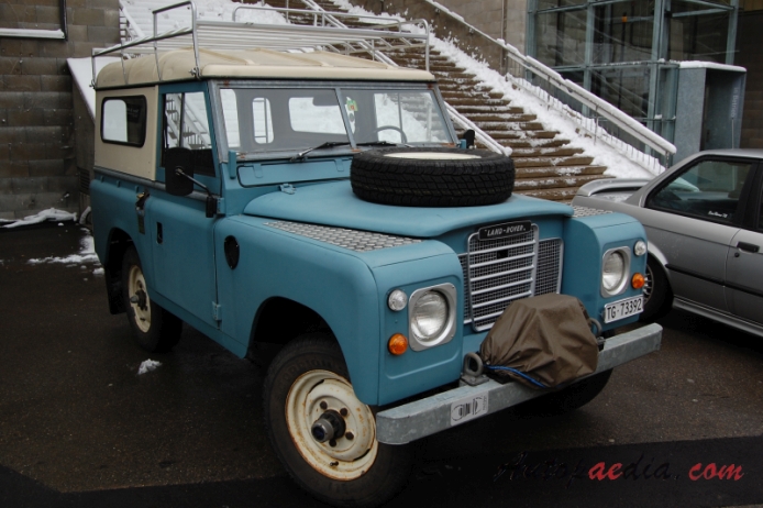 Land Rover Series 3 1971-1985 (off-road 3d), right front view