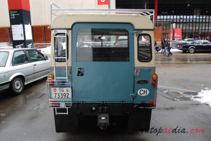 Land Rover Series 3 1971-1985 (off-road 3d), tył