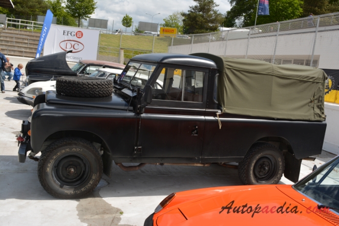 Land Rover Series 3 1971-1985 (pickup off-road 3d), lewy bok