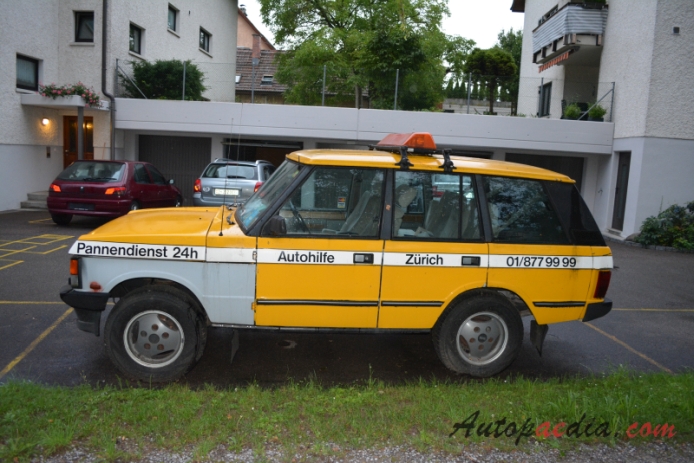 Range Rover 1st generation (Range Rover Classic) 1970-1995 (1986-1995 SUV 5d), left side view
