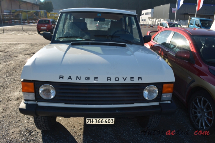 Range Rover 1st generation (Range Rover Classic) 1970-1995 (1986-1995 SUV 5d), front view