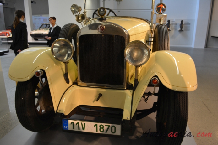 Laurin-Klement 110 (Skoda 110) 1925-1929 (1926 roadster 4d), przód