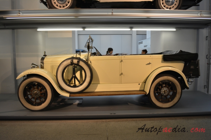 Laurin-Klement 110 (Skoda 110) 1925-1929 (1926 roadster 4d), lewy bok