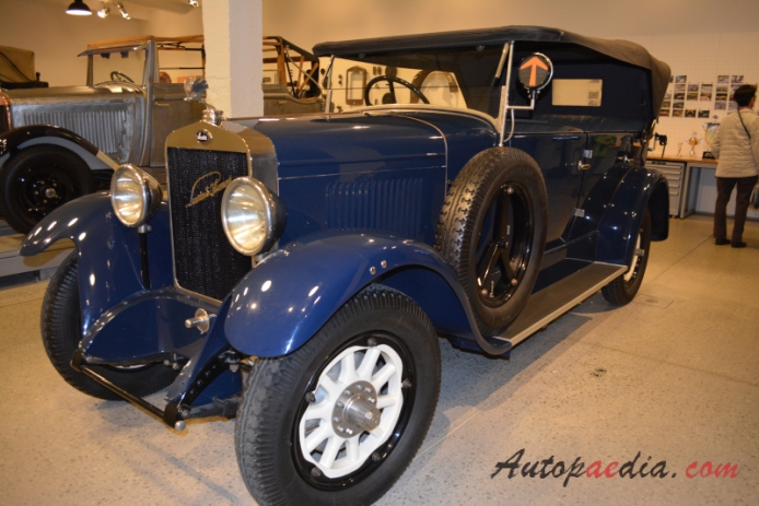 Laurin-Klement 110 (Skoda 110) 1925-1929 (1929 roadster 4d), lewy przód