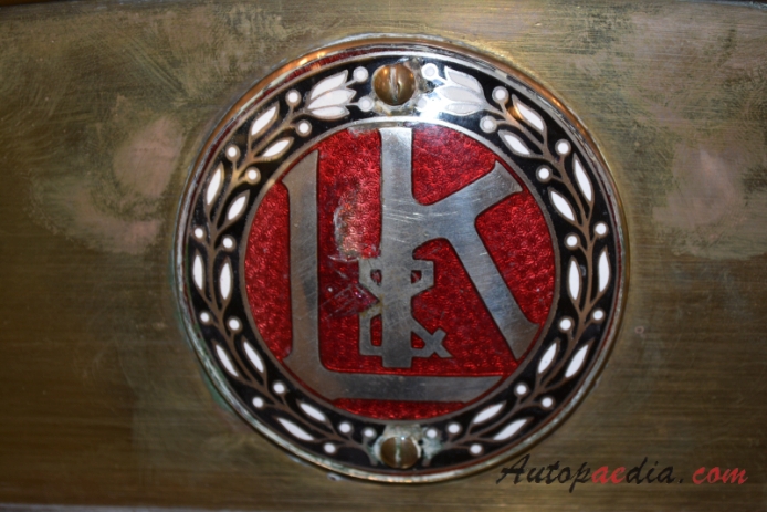 Laurin-Klement Type A 1905-1907 (1906 Voiturette), emblemat przód 