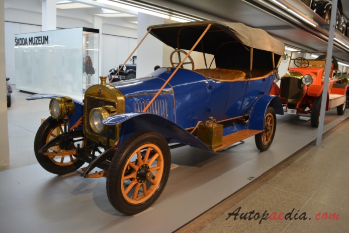 Laurin-Klement Type S 1911-1924 (1911 touring car), lewy przód