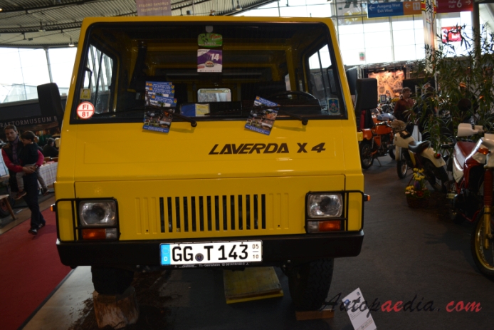 Laverda x4 1985 (off-road), front view