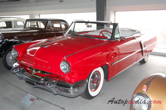Lincoln Capri 1952-1959 (1953 convertible 2d), lewy przód