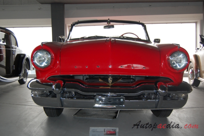 Lincoln Capri 1952-1959 (1953 convertible 2d), front view