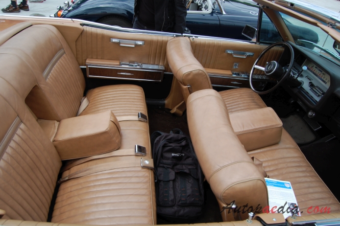 Lincoln Continental 4th generation 1961-1969 (1967 convertible 4d), interior