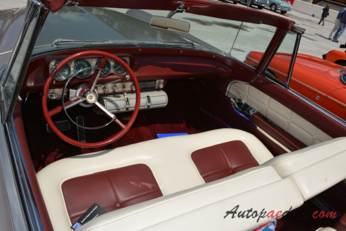 Lincoln Mark Series 2nd generation 1956-1957 (Continental Mark II convertible 2d), interior