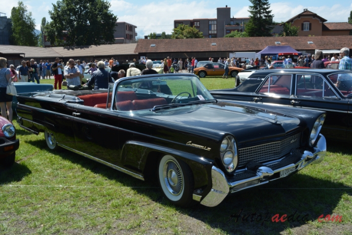 Lincoln Mark Series 3rd generation 1958-1960 (1958 Continental Mark III convertible 2d), right front view