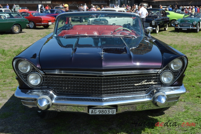 Lincoln Mark Series 3rd generation 1958-1960 (1960 Continental Mark V convertible 2d), front view