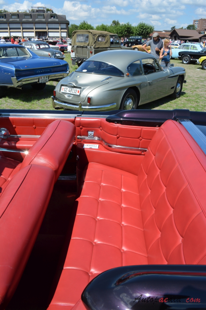 Lincoln Mark Series 3. generacja 1958-1960 (1960 Continental Mark V convertible 2d), wnętrze