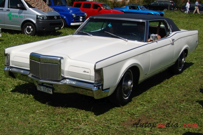 Lincoln Mark Series 4th generation 1968-1971 (1968 Continental Mark III Coupé 2d), left front view