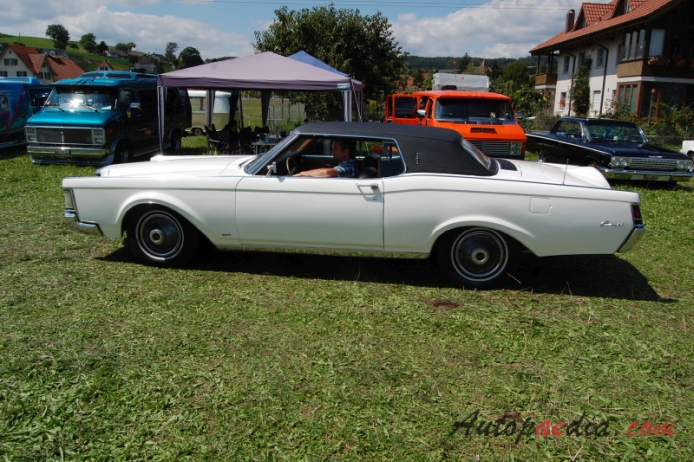 Lincoln Mark Series 4. generacja 1968-1971 (1968 Continental Mark III Coupé 2d), lewy bok