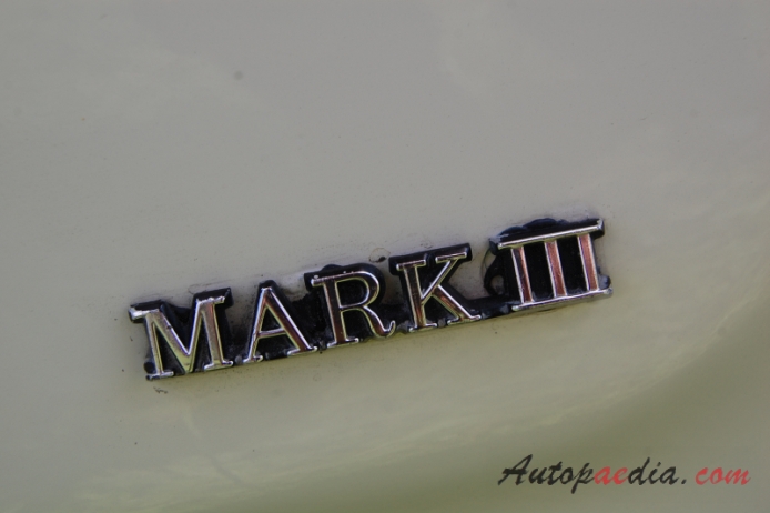 Lincoln Mark Series 4. generacja 1968-1971 (1968 Continental Mark III Coupé 2d), emblemat bok 