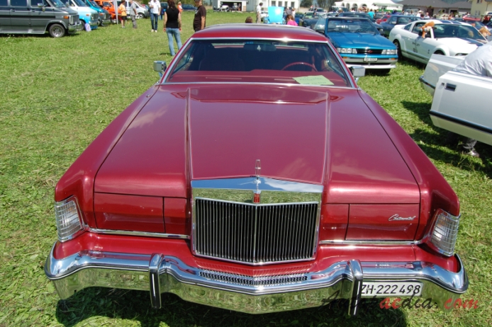Lincoln Mark Series 5th generation 1972-1976 (1976 Designer Series Emilio Pucci Edition Continental Mark IV Coupé 2d), front view