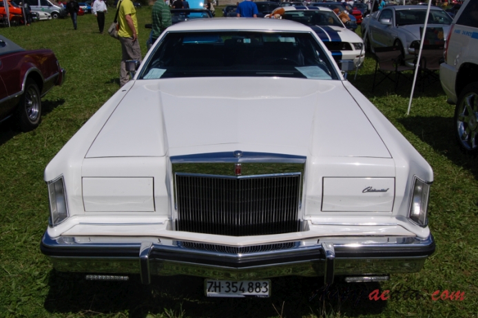 Lincoln Mark Series 6th generation 1977-1979 (1977 Continental Mark V Coupé 2d), front view