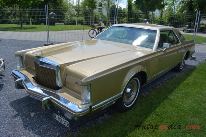 Lincoln Mark Series 6th generation 1977-1979 (1978 Continental Mark V Diamond Jubilee Edition Coupé 2d), left front view