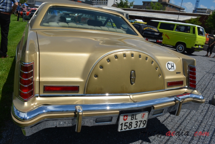 Lincoln Mark Series 6. generacja 1977-1979 (1978 Continental Mark V Diamond Jubilee Edition Coupé 2d), tył