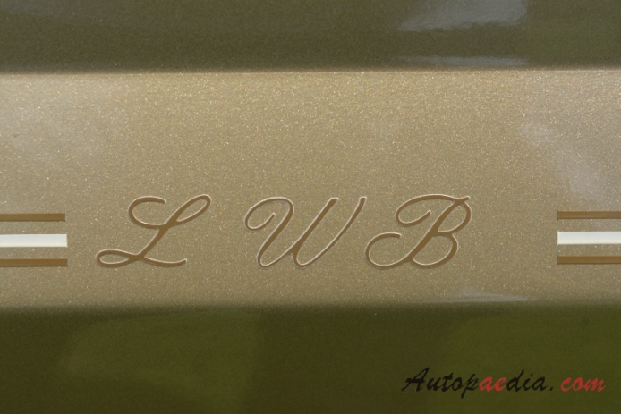 Lincoln Mark Series 6. generacja 1977-1979 (1978 Continental Mark V Diamond Jubilee Edition Coupé 2d), detal 