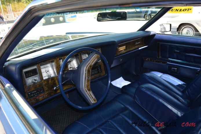 Lincoln Mark Series 6th generation 1977-1979 (1979 Designer Series Givenchy Continental Mark V Coupé 2d), interior
