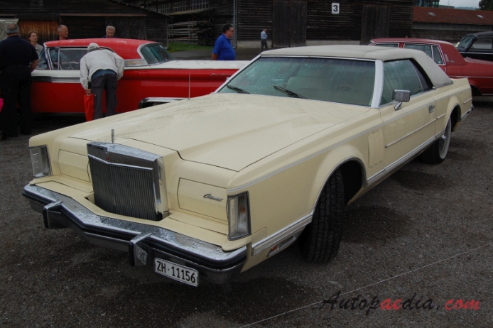 Lincoln Mark Series 6th generation 1977-1979 (Continental Mark V Coupé 2d), left front view