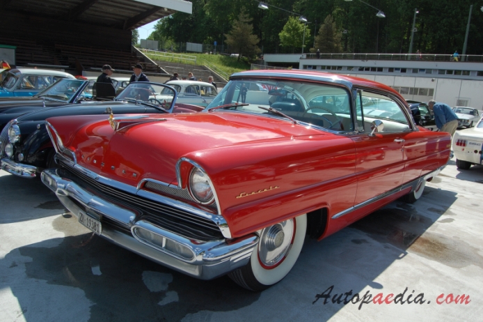 Lincoln Premiere 1st generation 1956-1957 (1956 hardtop Coupé 2d), left front view
