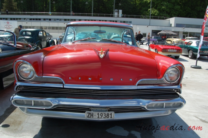 Lincoln Premiere 1st generation 1956-1957 (1956 hardtop Coupé 2d), front view
