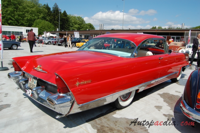 Lincoln Premiere 1st generation 1956-1957 (1956 hardtop Coupé 2d), right rear view