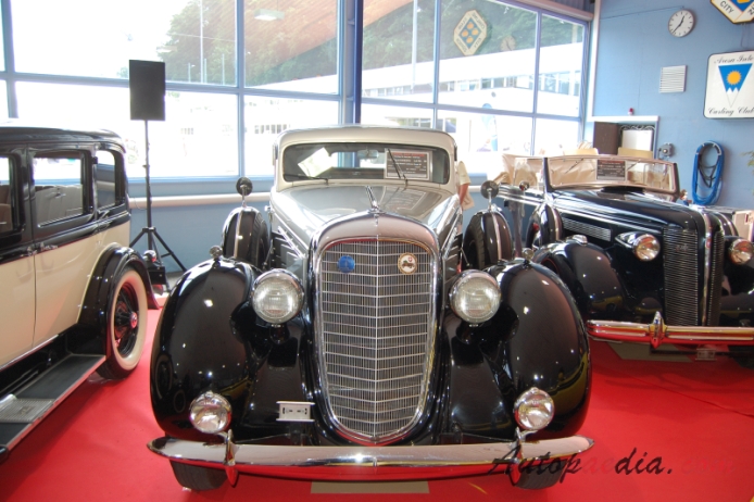 Lincoln K-series 1931-1942 (1936 LeBaron Coupé 2d), przód