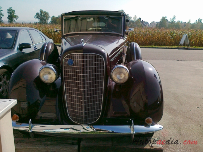 Lincoln K-series 1931-1942 (1936 convertible 4d), przód