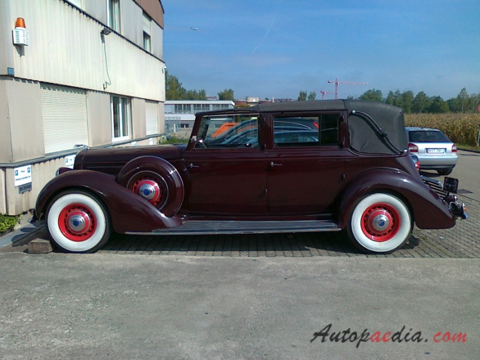 Lincoln K-series 1931-1942 (1936 convertible 4d), lewy bok