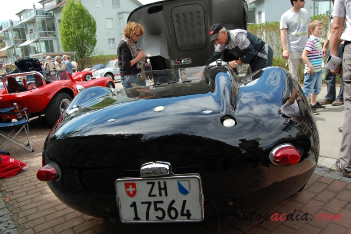 Lister Jaguar Knobbly BHL 16 (1958), rear view