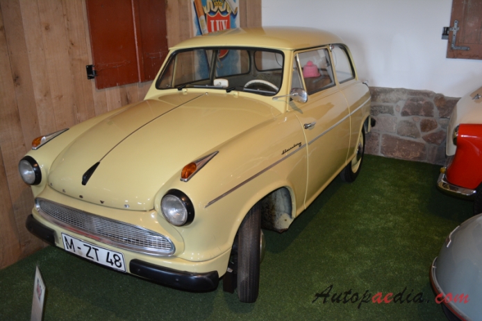 Lloyd 600 (Lloyd Alexander) 1955-1961 (1959 Lloyd Alexander TS sedan 2d), lewy przód