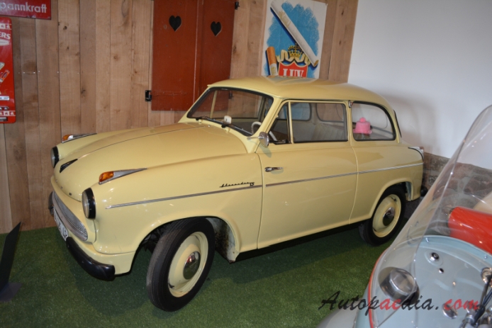 Lloyd 600 (Lloyd Alexander) 1955-1961 (1959 Lloyd Alexander TS sedan 2d), lewy bok