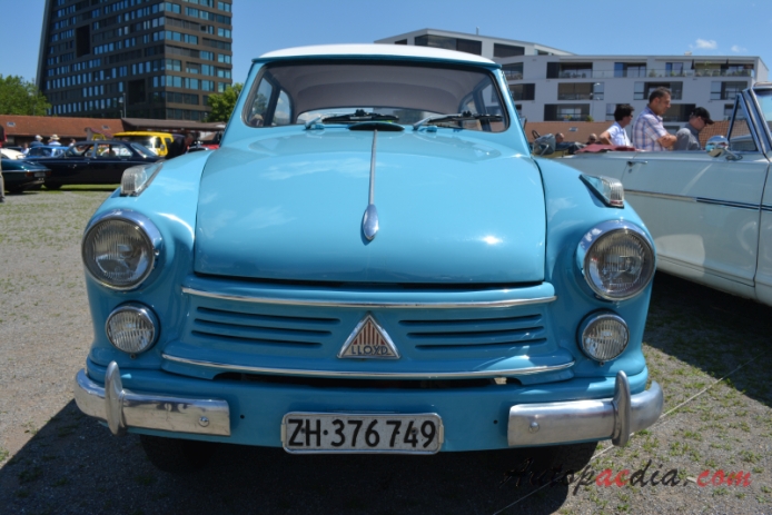 Lloyd 600 (Lloyd Alexander) 1955-1961 (LP 600 sedan 2d), front view