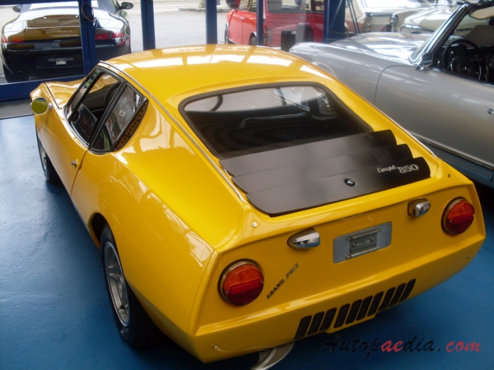 Lombardi Grand Prix 1968-1972 (1970 Fiat 850 Coupé), lewy tył