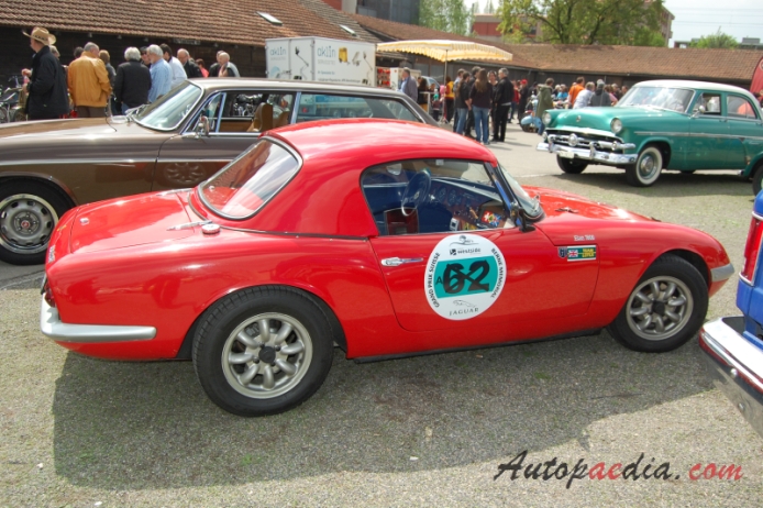 Lotus Elan 1962-1975 (1964 Lotus Elan 1600 typ 26 roadster 2d), prawy bok