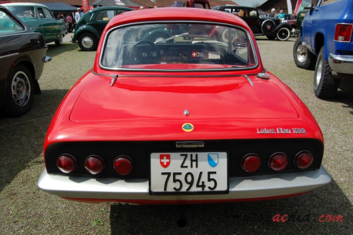 Lotus Elan 1962-1975 (1964 Lotus Elan 1600 typ 26 roadster 2d), tył