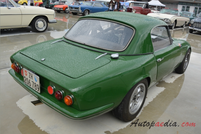 Lotus Elan 1962-1975 (1965 Lotus Elan S1 type 26 roadster 2d), right rear view