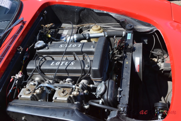 Lotus Elan 1962-1975 (1965 Lotus Elan S2 type 26 roadster 2d), engine  