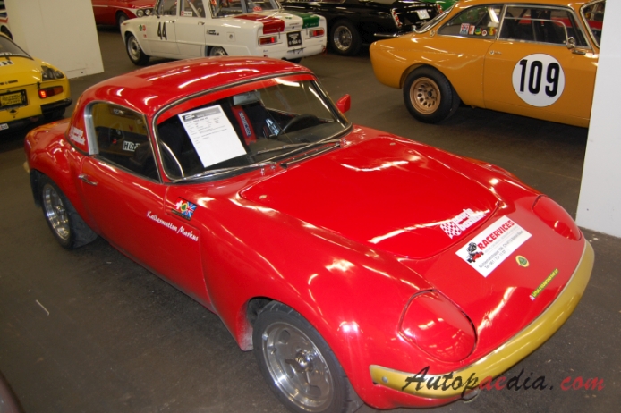 Lotus Elan 1962-1975 (1965 Lotus Elan S2 typ 36 Coupé 2d), prawy przód