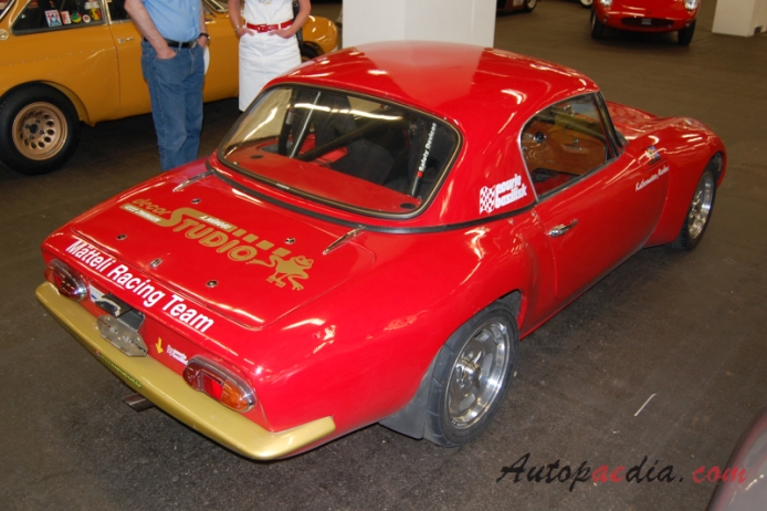Lotus Elan 1962-1975 (1965 Lotus Elan S2 type 36 Coupé 2d), right rear view