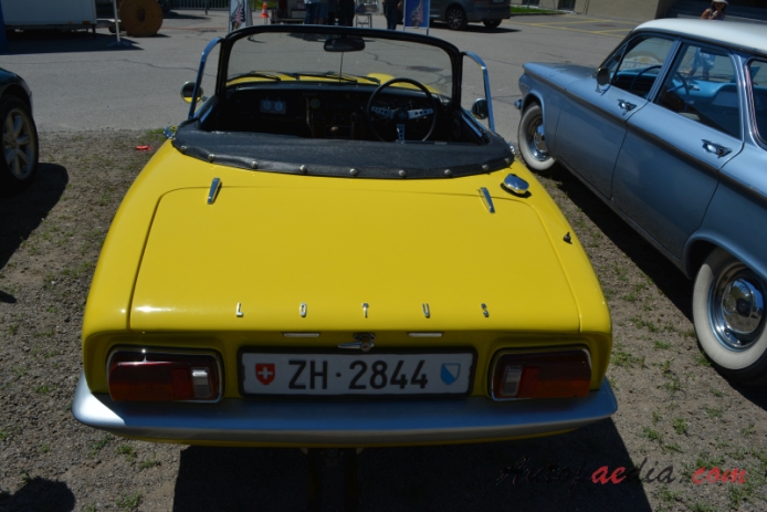 Lotus Elan 1962-1975 (1968-1971 Lotus Elan S4 typ 26 roadster 2d), tył