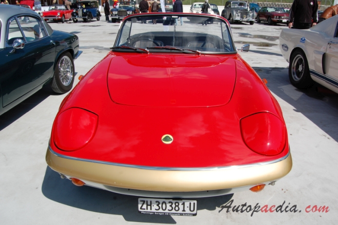 Lotus Elan 1962-1975 (1971-1973 Lotus Elan Sprint typ 26 roadster 2d), przód