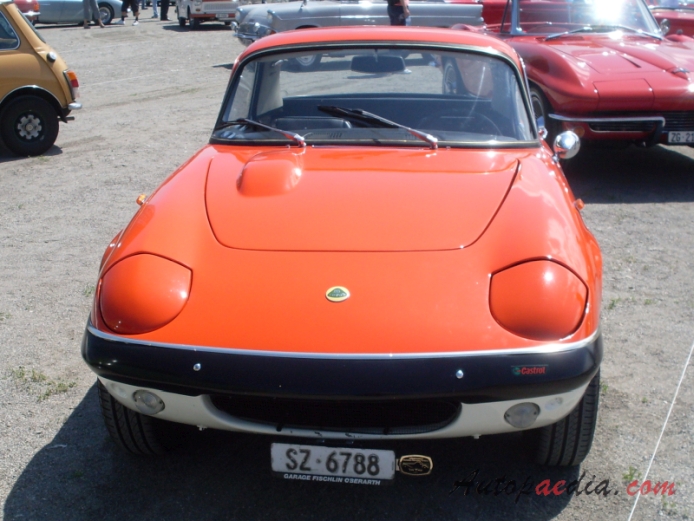 Lotus Elan 1962-1975 (1971-1973 Lotus Elan Sprint type 36 Coupé 2d), front view